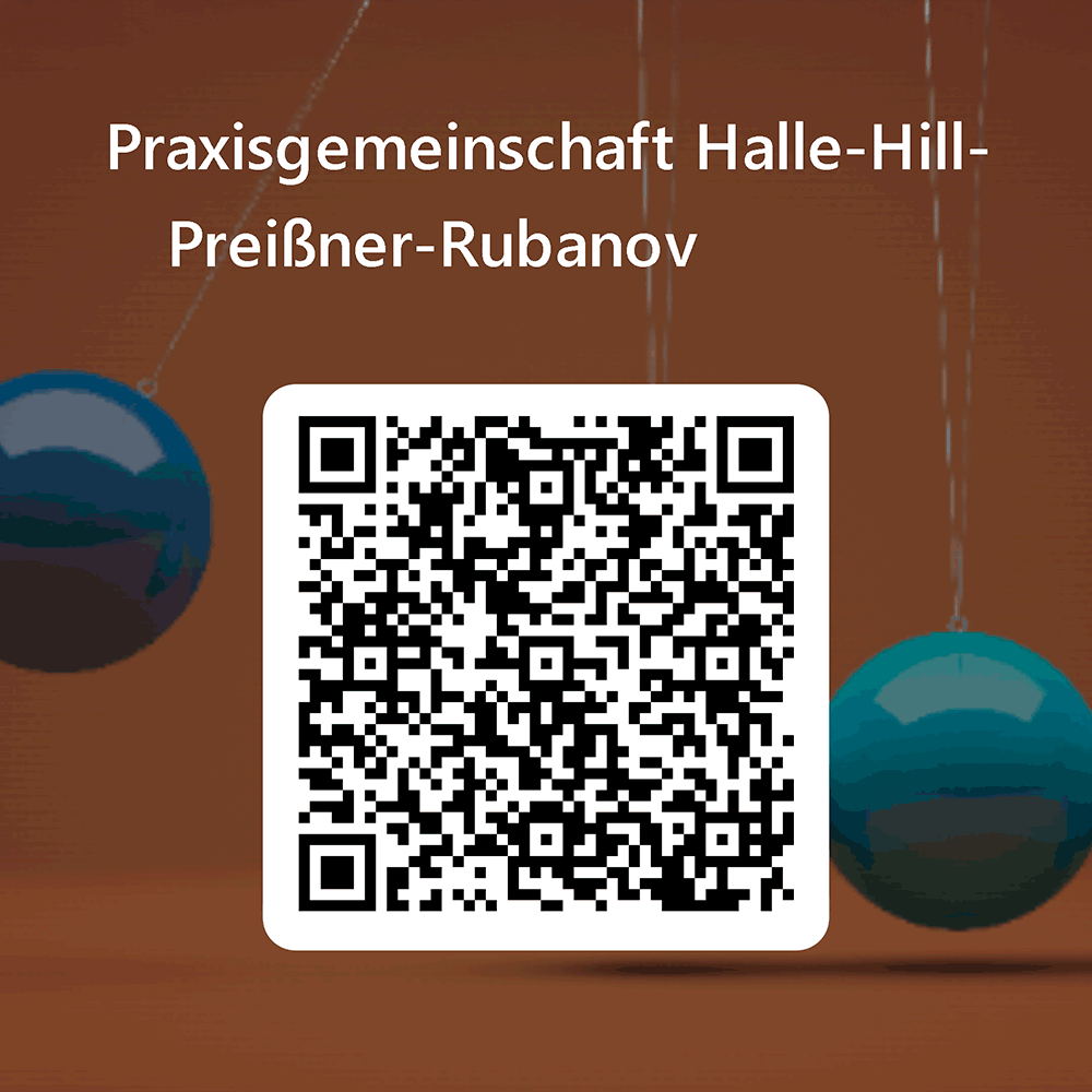 QRCode Praxisgemeinschaft Halle Hill Preiner Rubanov